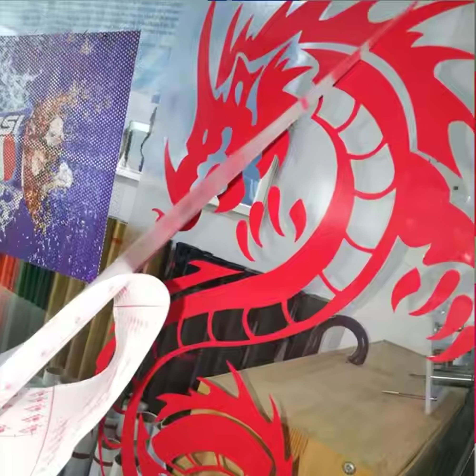 Plotter Cutting Service in Noida – Vinyl and PVC Film Cutting